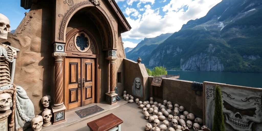 Capela de São Miguel: Arte e Ossário em Hallstatt - InBrief - Simples, Direto, Essencial