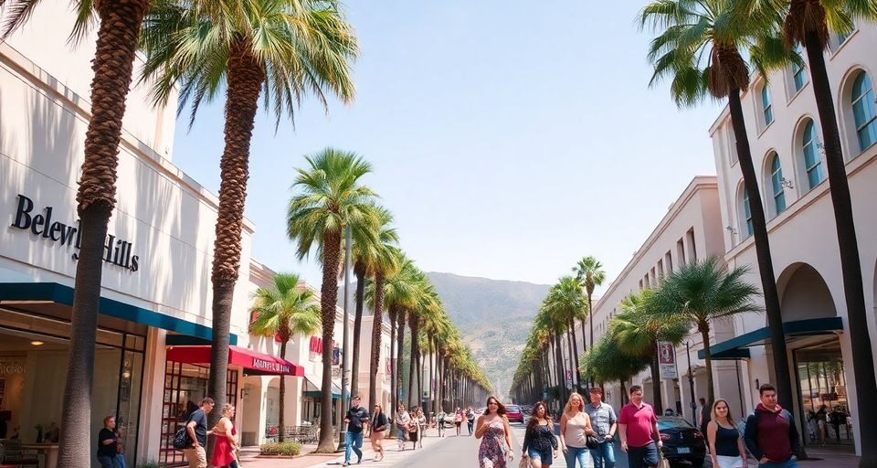 Beverly Hills e Rodeo Drive: Glamour e Compras em LA - InBrief