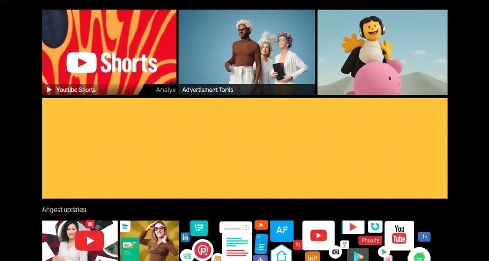 YouTube: Novidades em Shorts, Anúncios, IA e Análises - InBrief