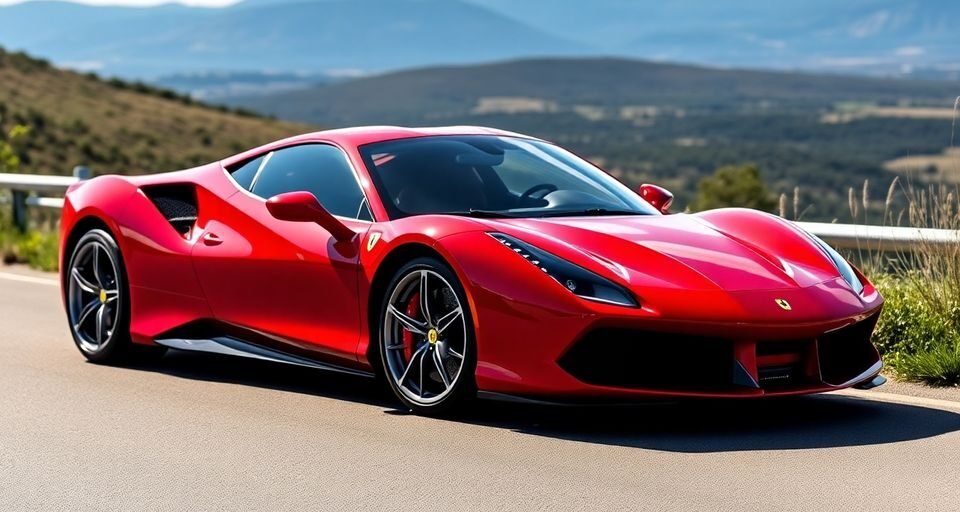 Ferrari F8 Tributo: Potência V8 e Emoção ao Volante - InBrief