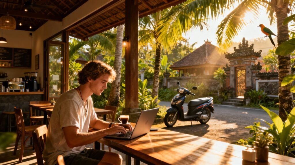 Ser Nómada Digital em Bali: A Verdade Por Trás do Paraíso - InBrief - Simples, Direto, Essencial