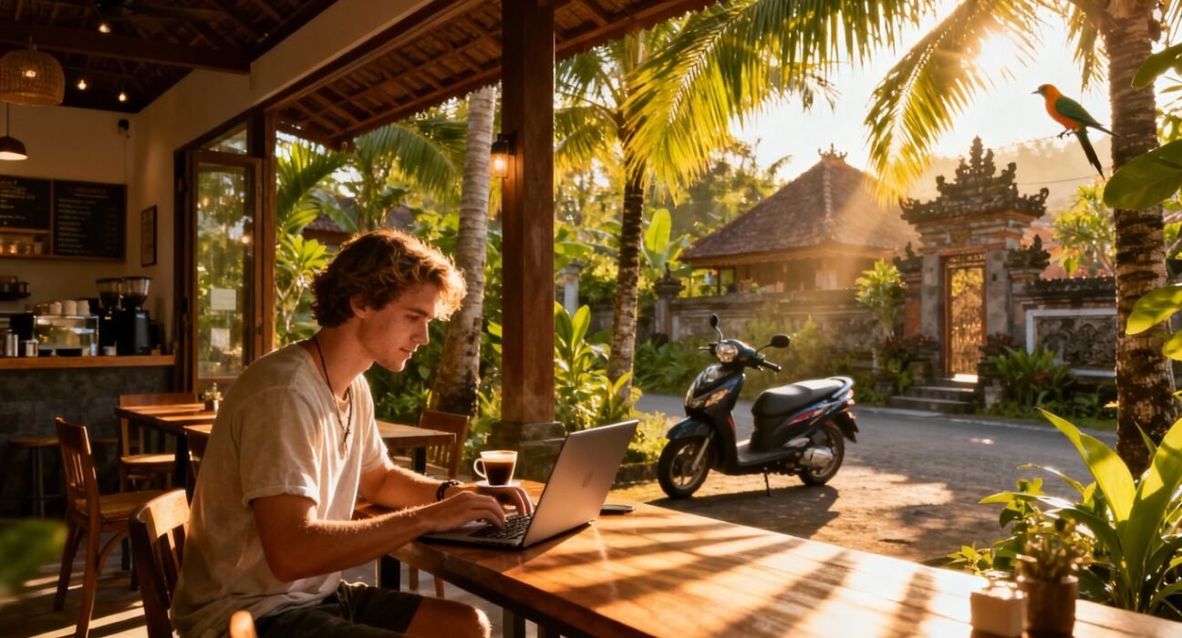 Ser Nómada Digital em Bali: A Verdade Por Trás do Paraíso - InBrief - Simples, Direto, Essencial