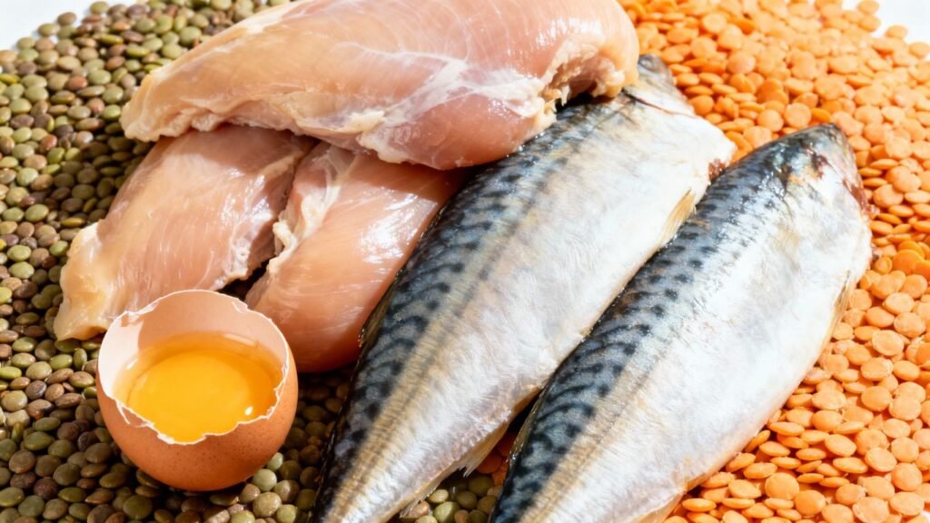 5 alimentos com mais proteína do que ovos (após os 50) - InBrief - Simples, Direto, Essencial